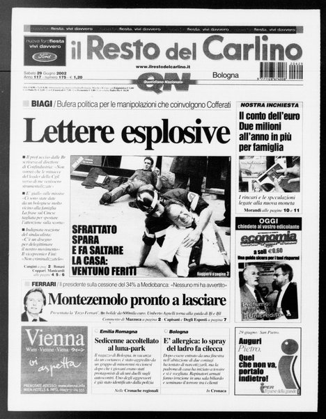 Il Resto del Carlino : giornale dell'Emilia